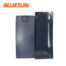 Bluesun 12V 100w solar module flexible 110w semi flexible solar panel 100watt 110watt  solar panel price